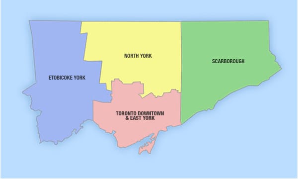 Toronto - City Wards